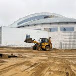 «Единая Россия»: Готовность многофункционального спортивного комплекса в Нефтеюганске превысила 60%