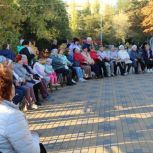 В парке «Территории детства» состоялся танцевальный клуб «В кругу друзей»