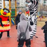 В Черемхово при поддержке «Единой России» появилась современная игровая спортивная площадка