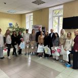 Донской партпроект «Крепкая семья» поздравил будущих мам Первомайского района Ростова-на-Дону