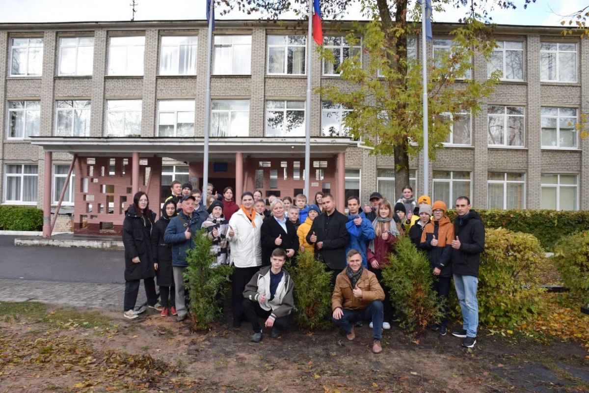 В Пскове заложили «Отцовский парк»