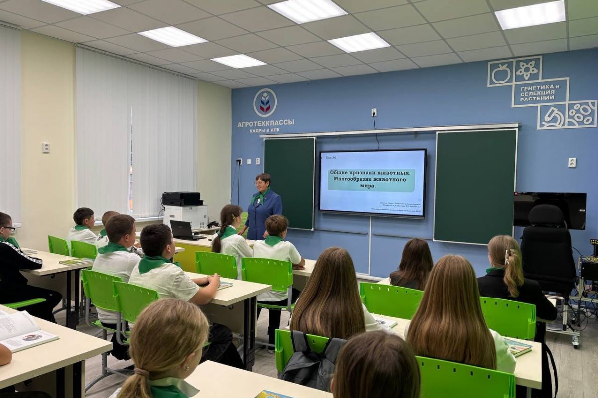 «Российское село»: современный агрокласс открылся в Шигонском районе