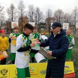 Руководитель регионального исполкома Александр Осипов вручил Благодарственные письма, вымпелы и сертификаты участникам Всероссийского фестиваля футбола