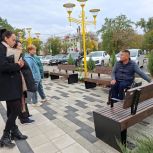 В Элисте провели мониторинг благоустроенных в 2025 году территорий на предмет качества работ и доступности для всех горожан