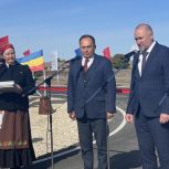 Партийцы приняли участие в торжественной церемонии открытия обновленного участка дороги в Кумылженском районе