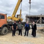 «Единая Россия» провела мониторинг строительства соцобъектов в Чеченской Республике