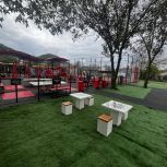 В селе Геленджика появилась многофункциональная спортивная площадка