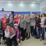 День пожилого человека отметили на площадке Штаба общественной поддержки «Единой России»