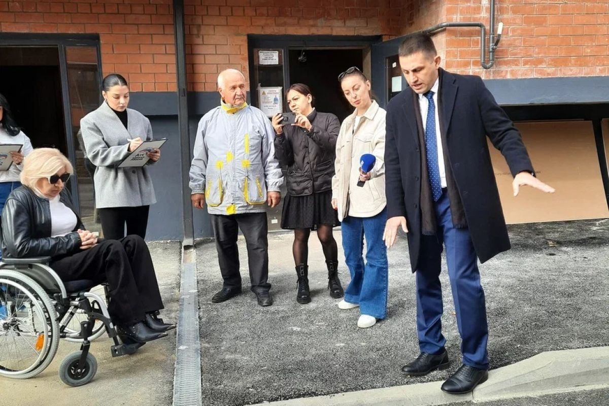 «Единая Россия» проверила новостройки Владикавказа на доступность для людей с инвалидностью