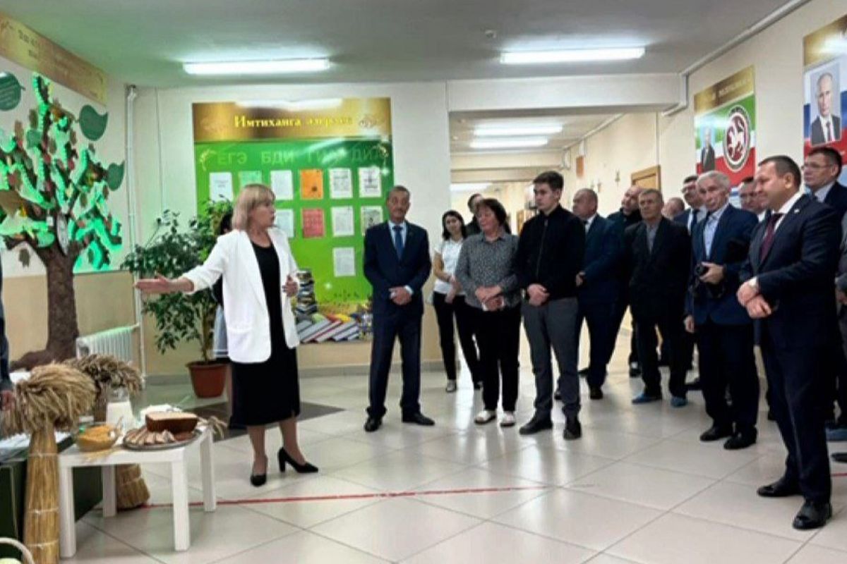 В Арском районе открылся новый агротехнологический класс