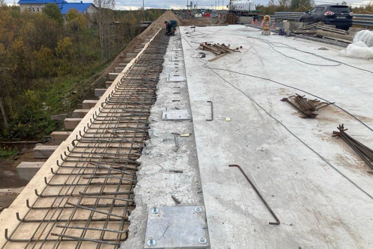 Народная программа ЕР: в Приморском округе ремонтируют путепровод на трассе Исакогорка – Новодвинск – Холмогоры