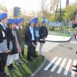В Красноуфимске открыли городок безопасного дорожного движения для школьников