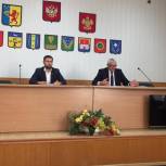 Первое собрание депутатского объединения партии «Единая Россия» в муниципальном Совете прошло в Новокубанском районе
