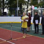 В Орлове открылась новая многофункциональная спортивная площадка