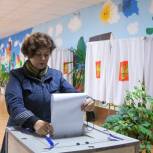 Марина Поддубная приняла участие в голосовании