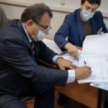 Виктор Лазаренко проголосовал в КГМУ
