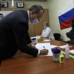Юрий Бурлачко проголосовал на выборах депутатов Госдумы