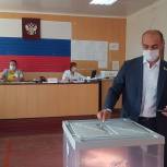 Региональный координатор партпроекта «Чистая страна» Михаил Сапрыкин принял участие в голосовании на выборах в Госдуму