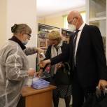 Владимир Круглый проголосовал на избирательном участке №125 города Орла