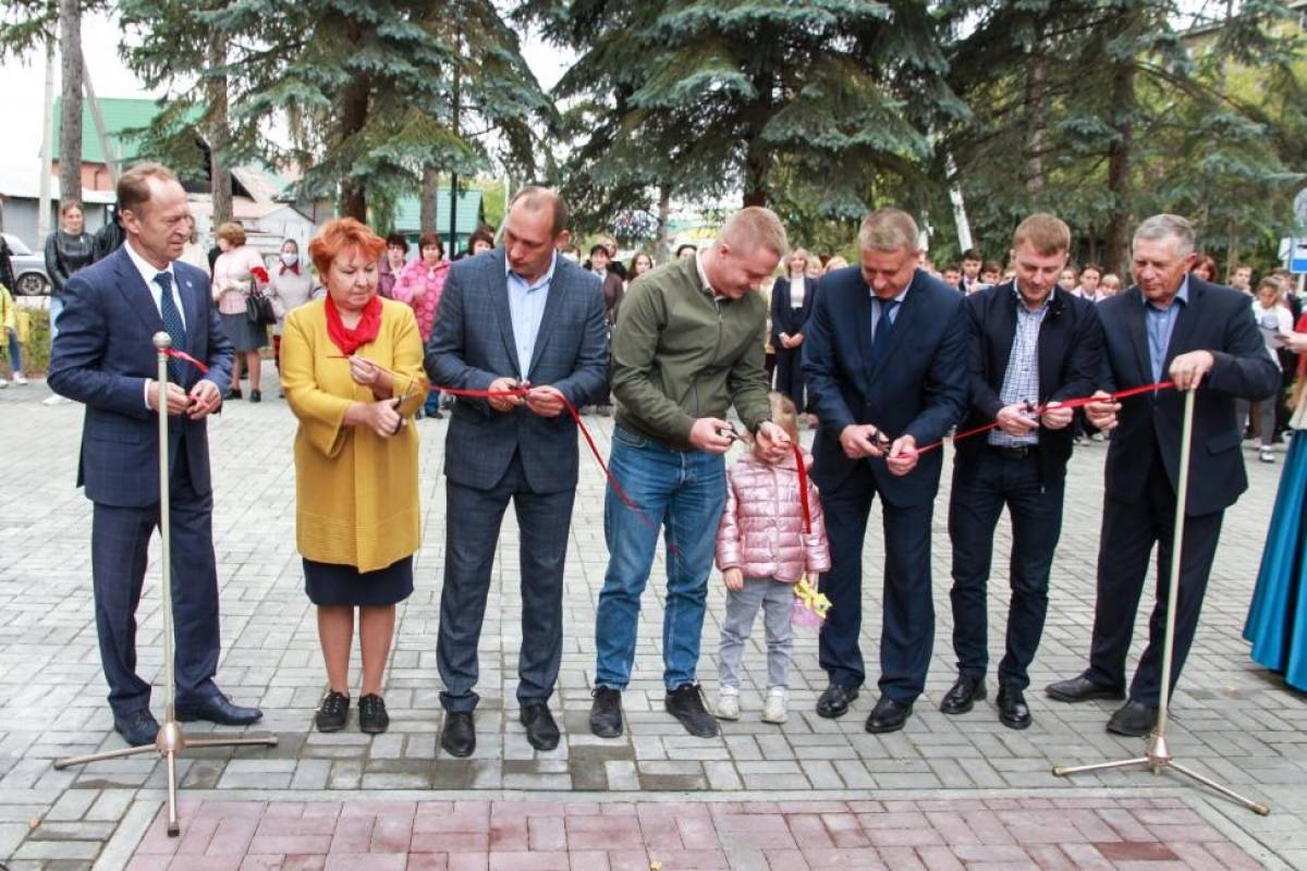 В селе Барышево отремонтировали мемориал «Скорбящая мать»