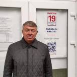 Александр Князев принял участие в голосовании на выборах депутатов Государственной Думы