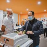 Глава городского округа Химки Дмитрий Волошин проголосовал на выборах