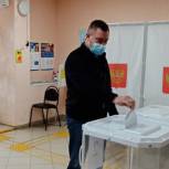 Сергей Ванюшин проголосовал на выборах в Башмаковском районе