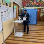 В Тарусском районе на избирательном участке поздравили именинника