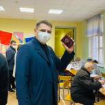 Андрей Марков проголосовал на выборах депутатов Госдумы