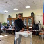 Сергей Бородин проголосовал на выборах депутатов Государственной Думы