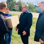 Николай Макаров посетил с рабочей поездкой Колышлейский район