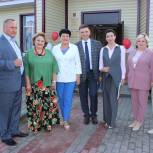Ольга Германова приняла участие в открытии новой библиотеки в селе Черемисиново