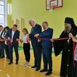 В школе села Глазок Мичуринского района открылся спортивный зал