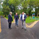В Ивановской области продолжаются работы по благоустройству территорий детских садов в рамках партийного проекта «Территория детства»