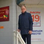 Александр Скачков проголосовал на выборах депутатов Государственной Думы