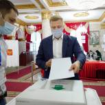 Вице-губернатор Кубани, Член Регионального политсовета Игорь Чагаев принял участие в выборах