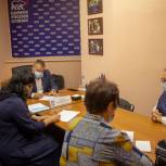 Депутат «Единой России» провел прием жителей Кемерова