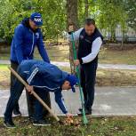 В Уфе региональный исполком «Единой России» принял участие в общегородском субботнике