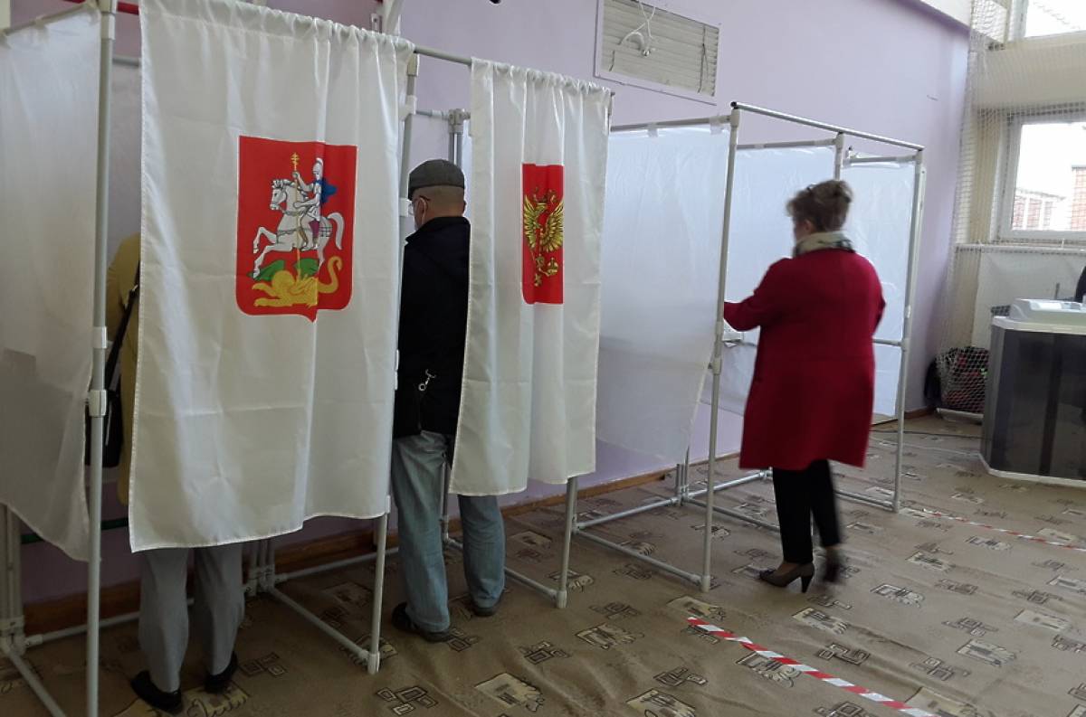Явка в московской области на выборах сегодня