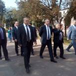Насыщенная программа рабочей поездки секретаря регионального отделения партии, губернатора Александра Богомаза предполагает посещение ряда значимых объектов в Унече