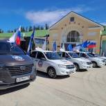 В Феодосию прибыл патриотический автопробег «Линия фронта»