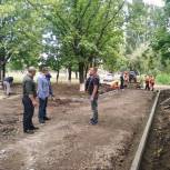Александр Богомаз: «В подшефной Брянке продолжаются масштабные строительные работы»