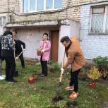 Алексей Ионов и Ольга Зайцева вместе с экоактивистами высадили кустарники в Плеханово