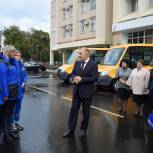 В Адыгею поступили новые автомобили скорой помощи и школьные автобусы