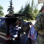«Единая Россия» доставила рюкзаки и наборы для первоклассников ещё в два района Херсонской области