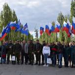 Волгоград посетили участники патриотического мотопробега «Донбасс-Кузбасс», который проходит при поддержке «Единой России»