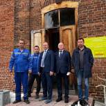 Евгений Старков проверил строительство нового медицинского объекта в посёлке Нейво-Шайтанском