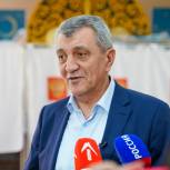 Глава Северной Осетии, секретарь регионального отделения партии Сергей Меняйло принял участие в выборах депутатов Парламента РСО – Алания
