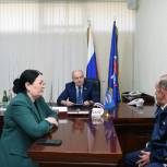 Сенатор Российской Федерации Ильяс Умаханов провел прием граждан в Махачкале