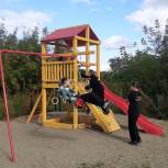 В Чебаркульском районе появилась новая детская спортивная площадка